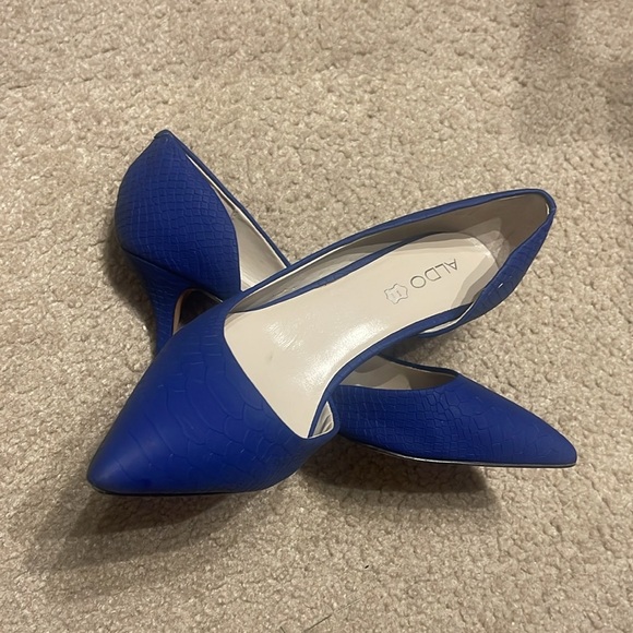 Aldo Aceidia Blue Pump - Women’s Size 10, Elegant & Chic - Picture 3 of 11